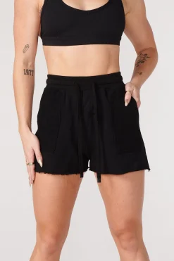 Shorts<Youngla W114 Reversed Terry Shorts Sky Blue|Black|Bone|Burgundy