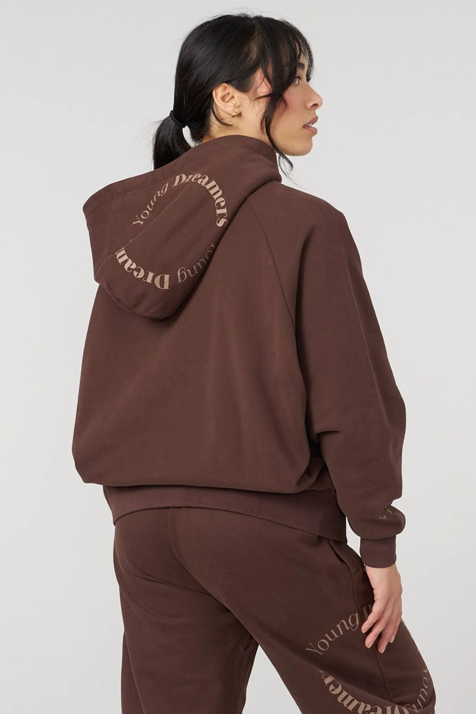 Outerwear<Youngla W516 Revolve Hoodie Black|Bone|Brown|Crushed Mauve