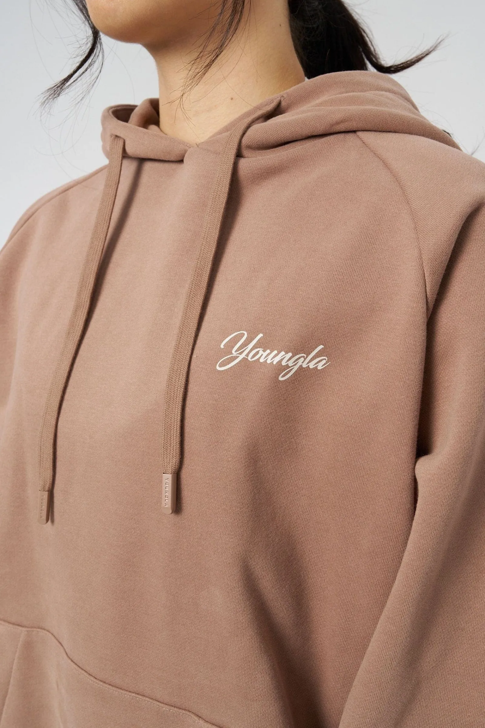 Outerwear<Youngla W516 Revolve Hoodie Black|Bone|Brown|Crushed Mauve