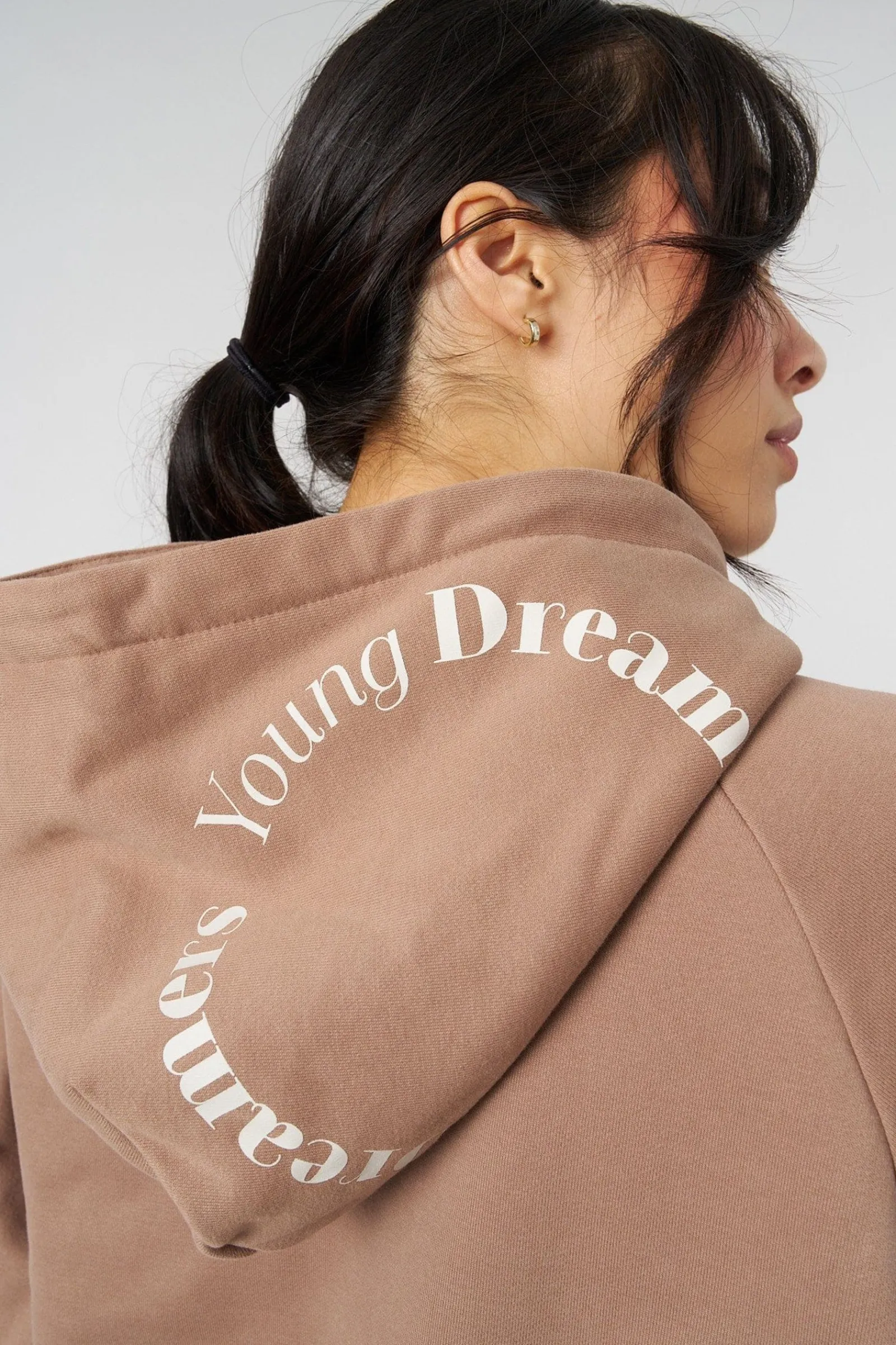 Outerwear<Youngla W516 Revolve Hoodie Black|Bone|Brown|Crushed Mauve
