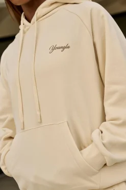 Outerwear<Youngla W516 Revolve Hoodie Black|Bone|Brown|Crushed Mauve