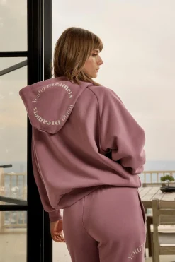 Outerwear<Youngla W516 Revolve Hoodie Black|Bone|Brown|Crushed Mauve