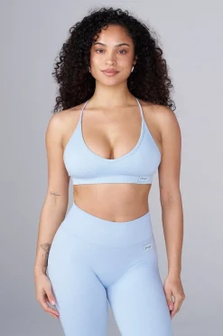 Bras<Youngla W343 Ribbed Seamless Bra Black|Blue|Cream|Mauve