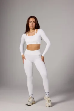Leggings<Youngla W243 Ribbed Seamless Legging Black|Blue|Cream|Mauve