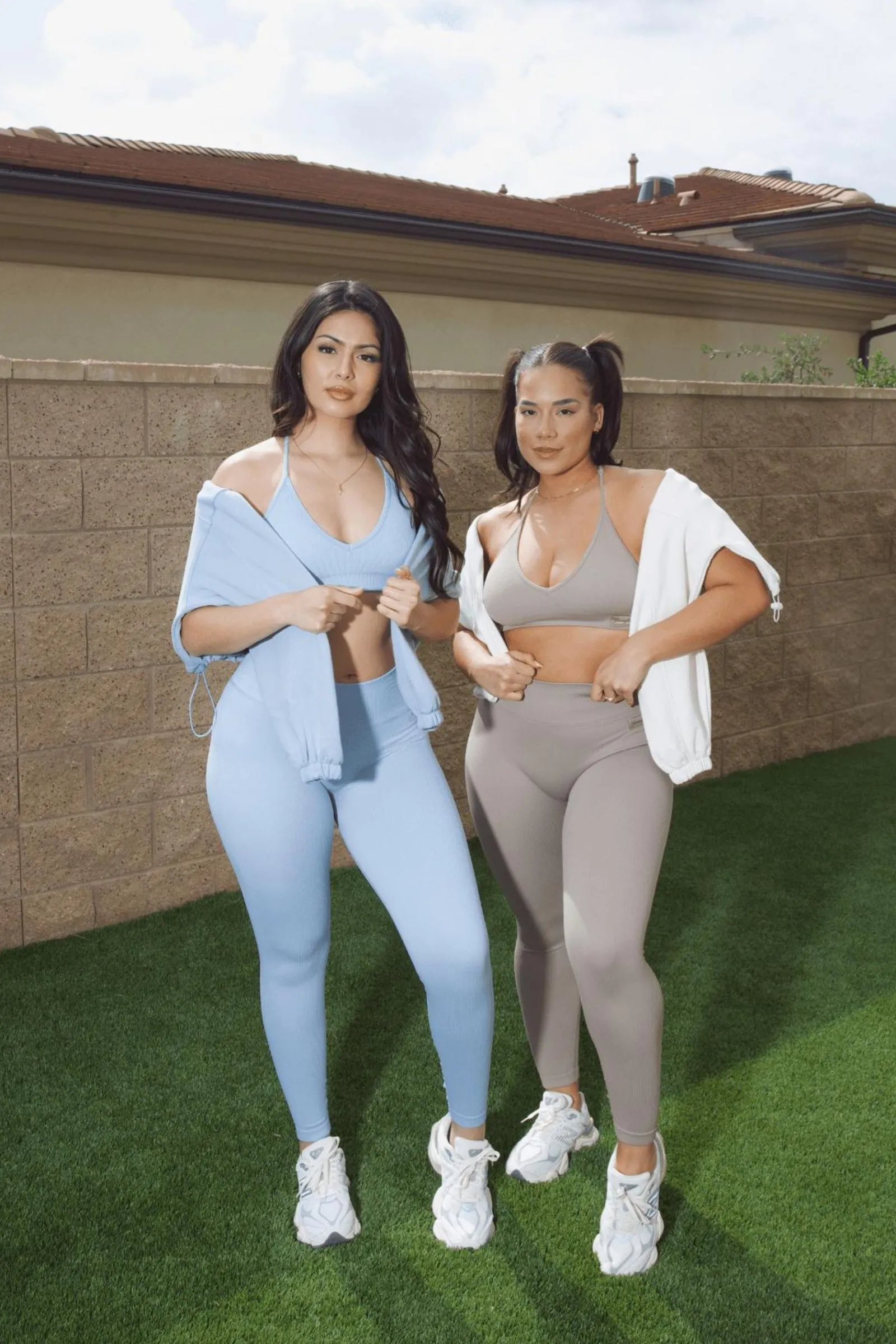 Leggings<Youngla W243 Ribbed Seamless Legging Black|Blue|Cream|Mauve