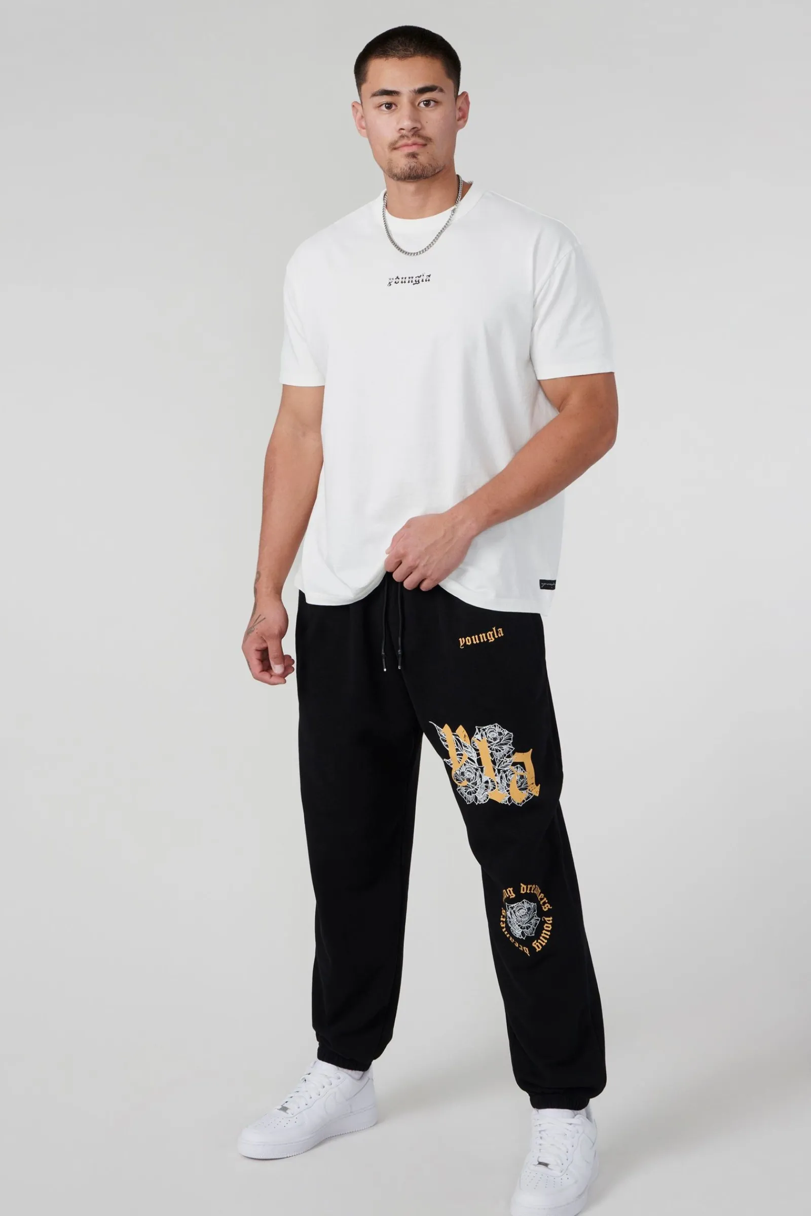 Joggers & Pants<Youngla W224 Rose Joggers Black|Brown|Desert Olive|Off-White