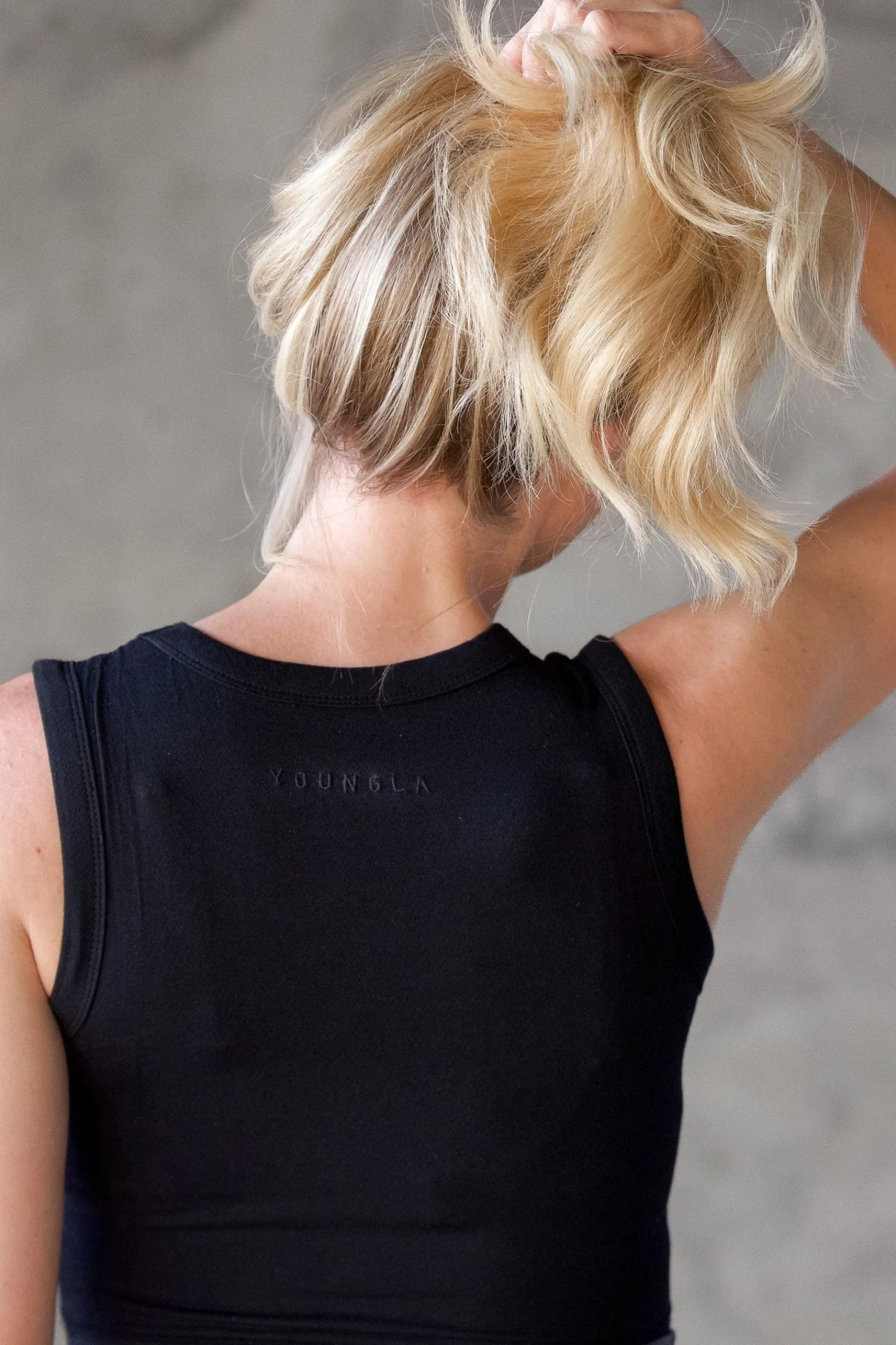Tops<Youngla W302 Sash Tank Top Light Taupe|White|Dark Olive|Black