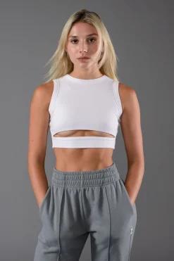 Tops<Youngla W302 Sash Tank Top Light Taupe|White|Dark Olive|Black
