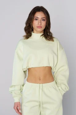 Outerwear<Youngla W540 Scuba Crop Black|Brick|Vanilla|Charcoal