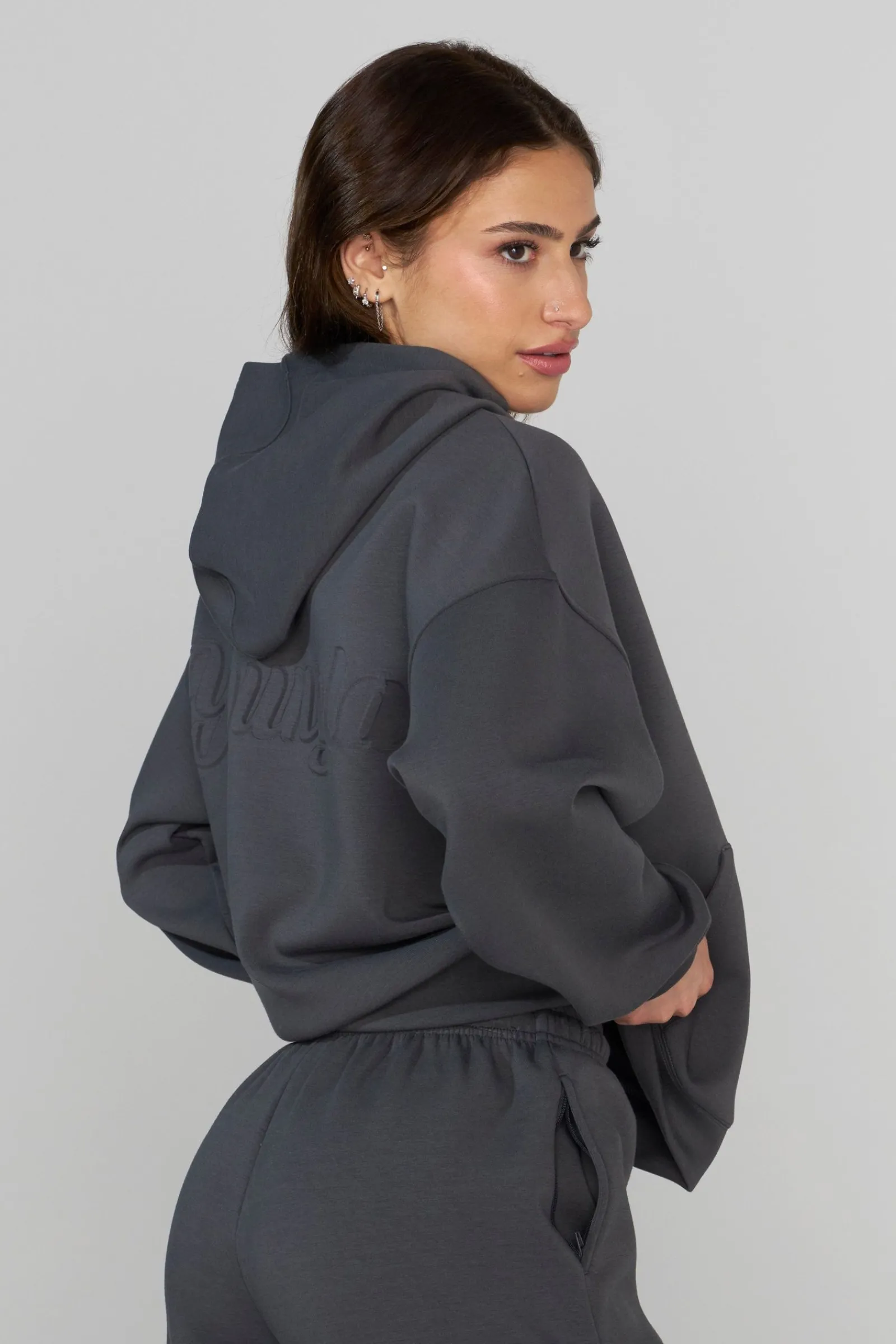 Outerwear<Youngla W534 Scuba Hoodie Black|Brick|Vanilla|Charcoal