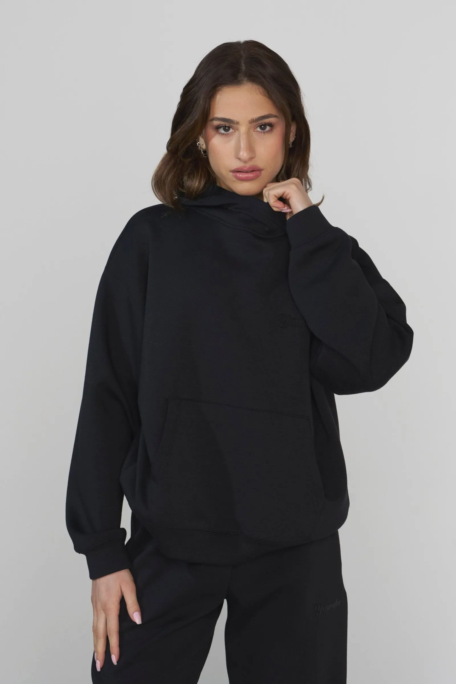 Outerwear<Youngla W534 Scuba Hoodie Black|Brick|Vanilla|Charcoal