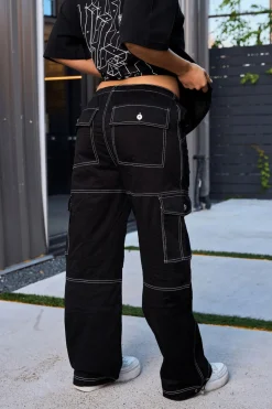 Joggers & Pants<Youngla W225 Streak Cargos Black|Dark Brown|Desert Olive|Stone