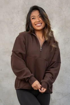 Outerwear<Youngla W504 Throwback Pullover Slate|Off-White|Black|Brown