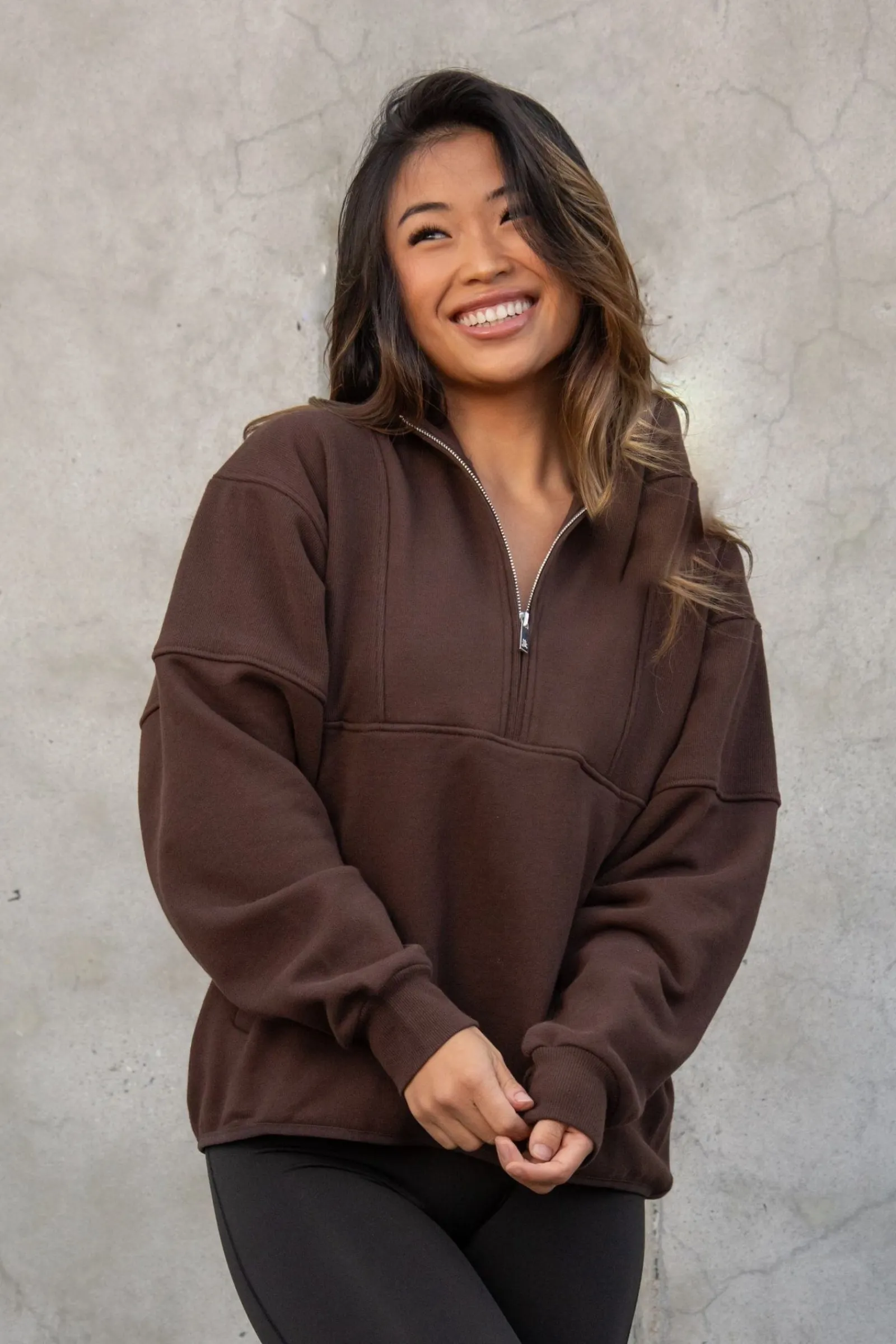 Outerwear<Youngla W504 Throwback Pullover Slate|Off-White|Black|Brown