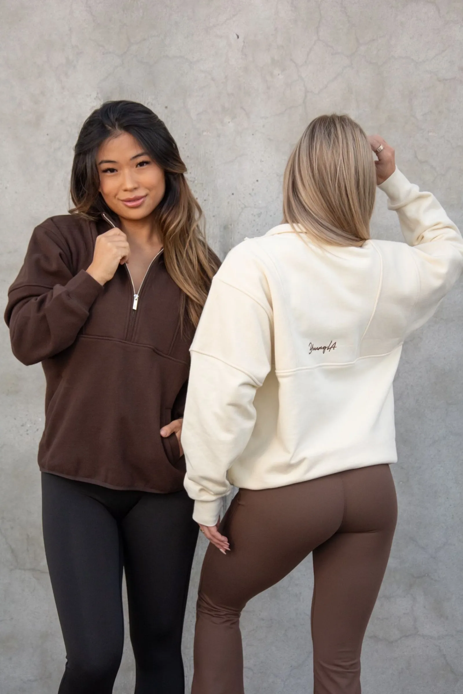 Outerwear<Youngla W504 Throwback Pullover Slate|Off-White|Black|Brown