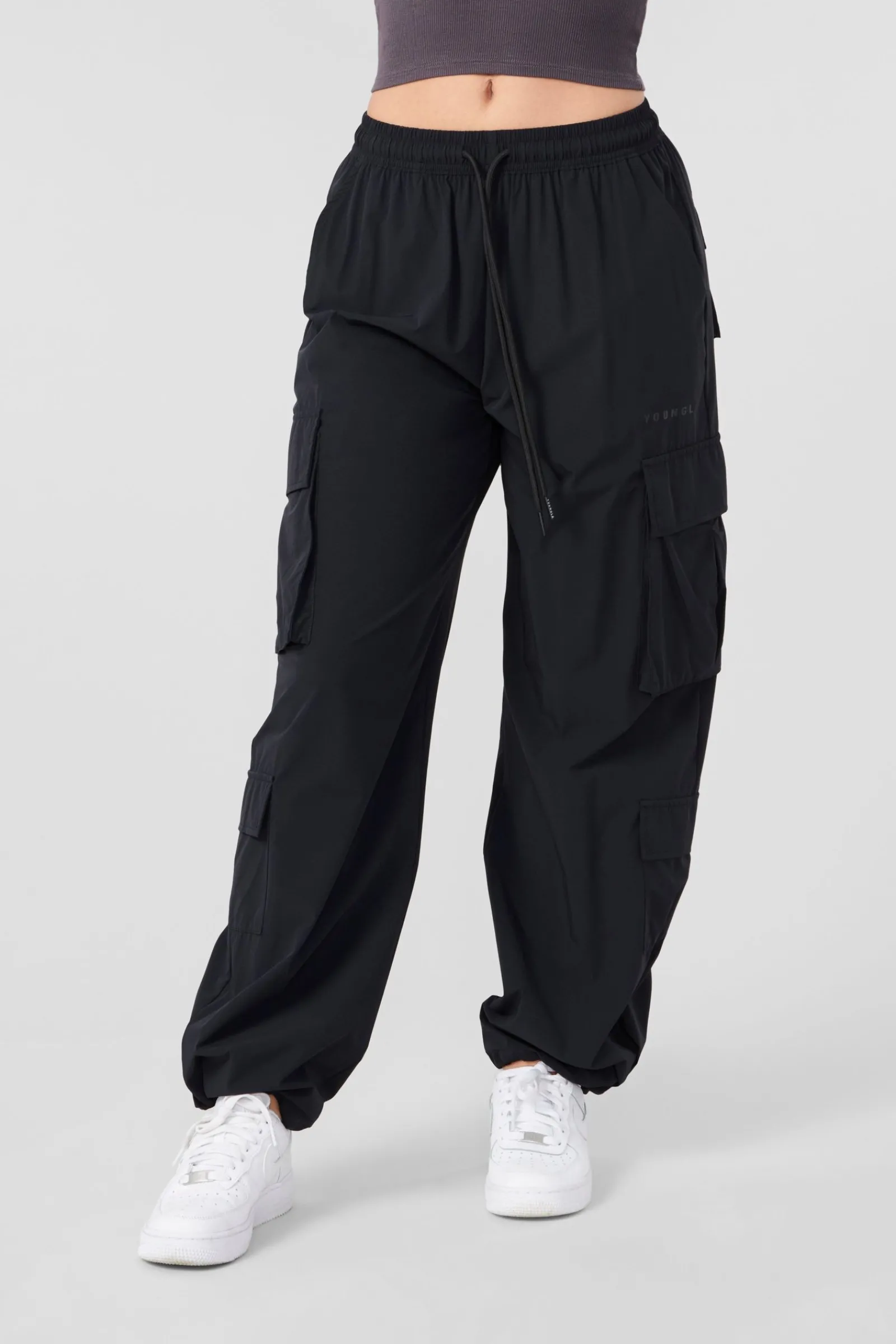 Joggers & Pants<Youngla W219 Travel Cargo Joggers Black|Brown|Grey|Olive