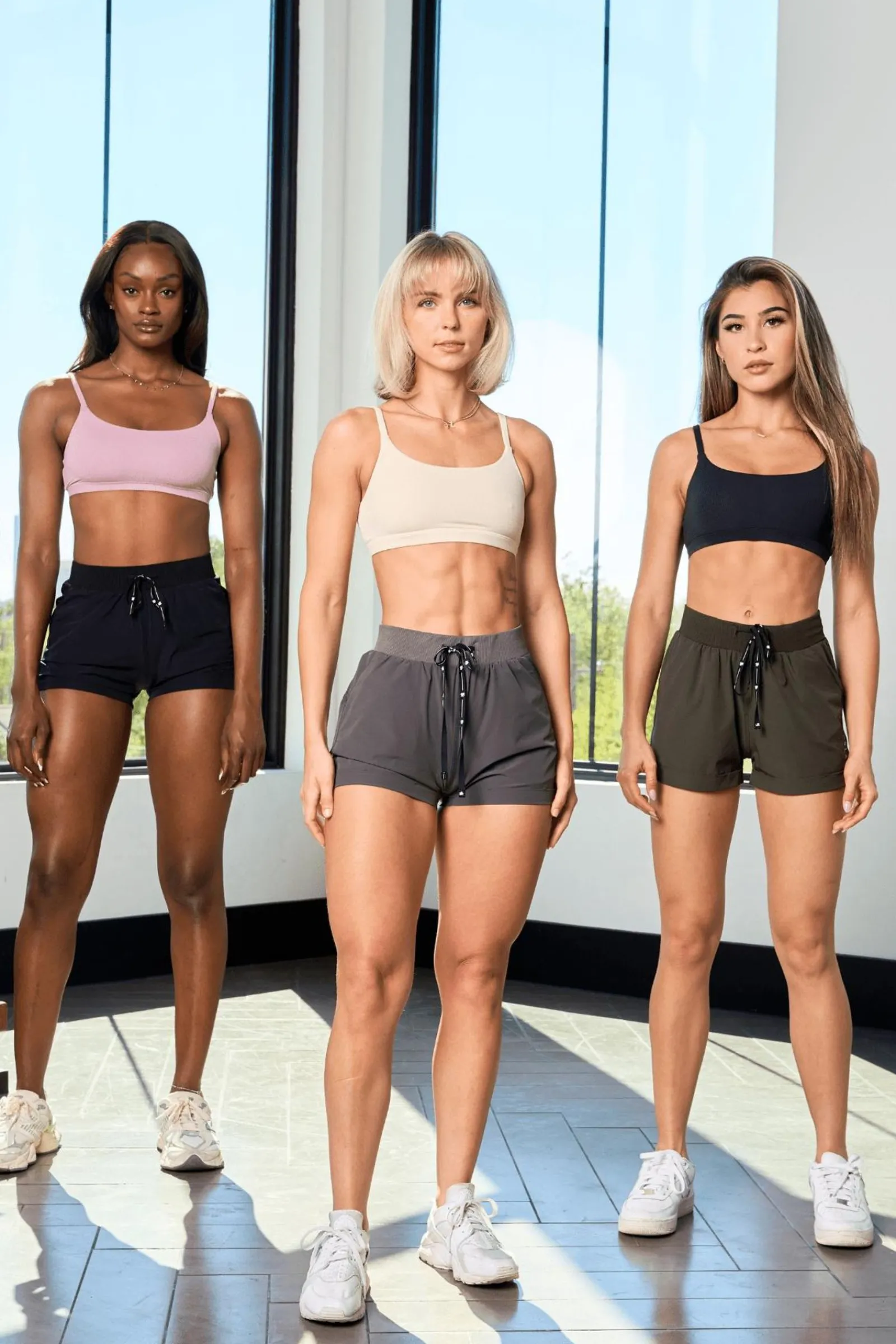 Shorts<Youngla W104 Velocity Running Shorts Black|Dark Grey|Forest Green|Midnight Blue