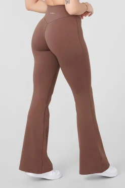 Leggings<Youngla W215 Vital Flare Pants Black|Burgundy|Midnight Blue|Milk Chocolate