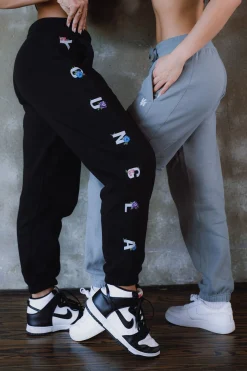 Joggers & Pants<Youngla W203 Winter Bloom Joggers Black|Heather Grey|Light Brown|Slate