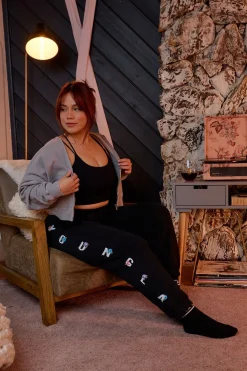 Joggers & Pants<Youngla W203 Winter Bloom Joggers Black|Heather Grey|Light Brown|Slate
