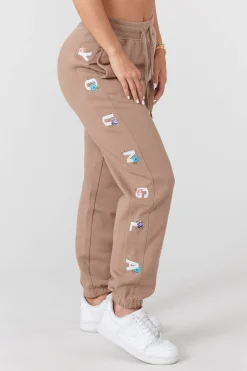 Joggers & Pants<Youngla W203 Winter Bloom Joggers Black|Heather Grey|Light Brown|Slate