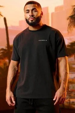 Shirts<Youngla 482-Wall Of Fame Tees Black|White