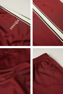 Joggers<Youngla 241-Warm Up Pants Black|Brown|Burgundy|Jungle Green