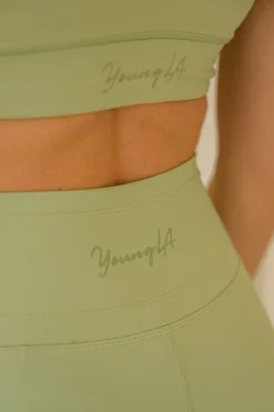 Leggings<Youngla W213-Asana Flare Leggings Milk Chocolate|Matcha|Black