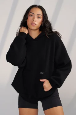 Outerwear<Youngla W514-Bella Sweater Hoodie Black|Brown|Oatmeal|Pistachio Green