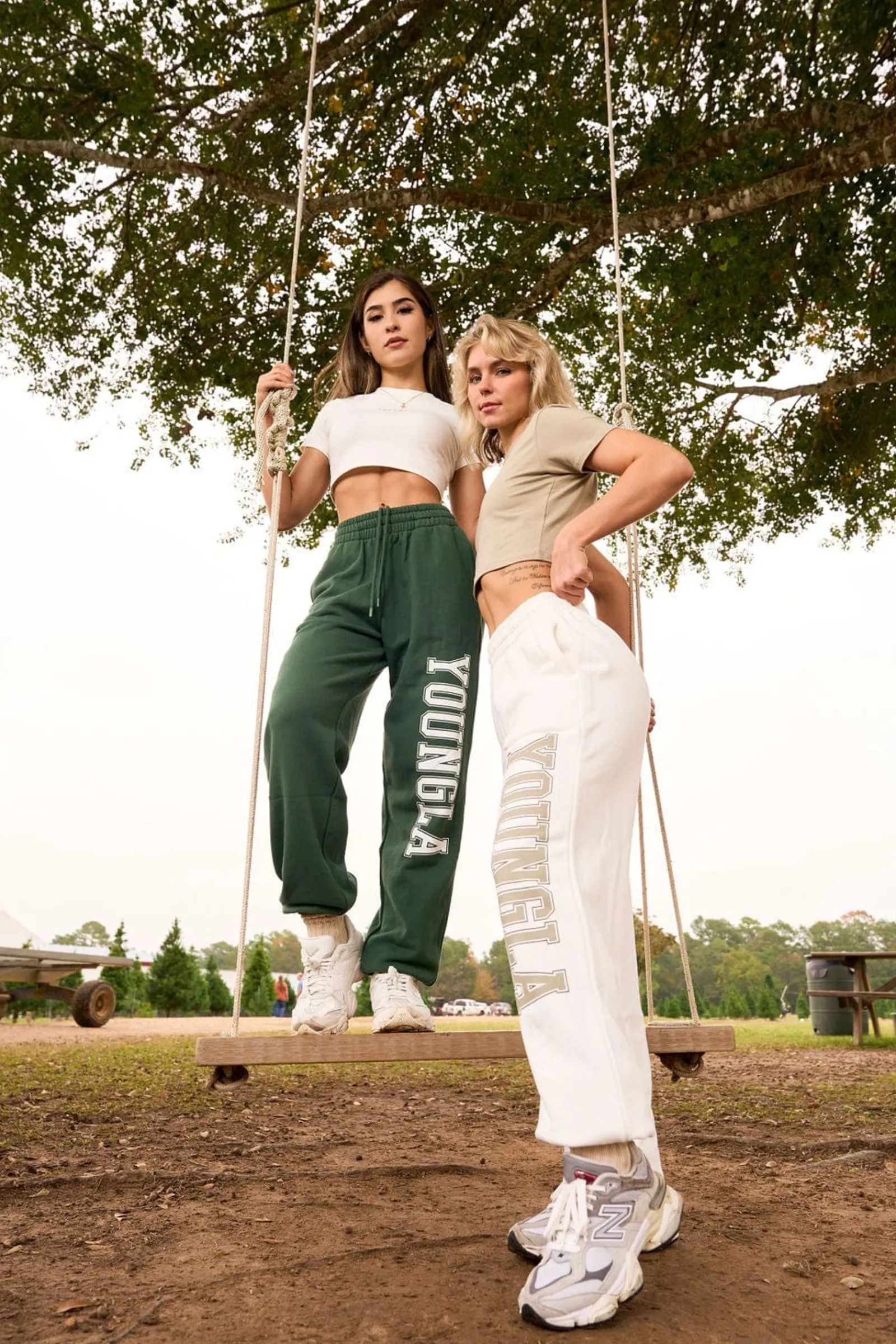 Joggers & Pants<Youngla W223-Campus Joggers Black|Green|Royal Blue|White