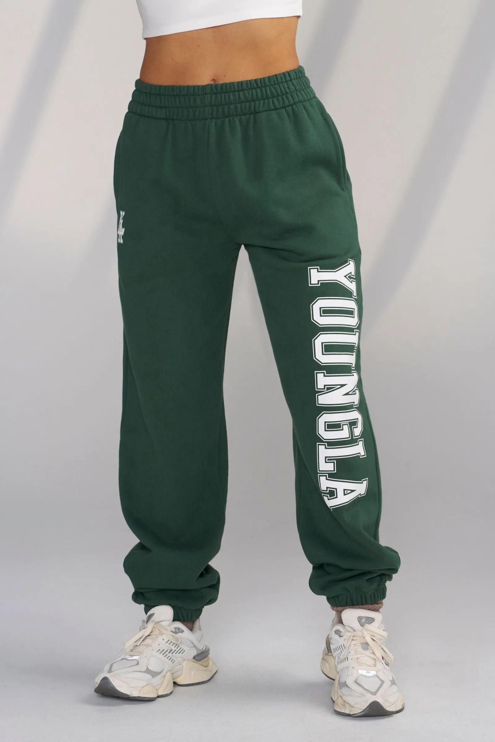 Joggers & Pants<Youngla W223-Campus Joggers Black|Green|Royal Blue|White