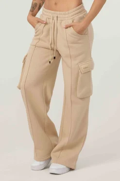 Joggers & Pants<Youngla W216-Cargo Fleece Joggers Sandstone Beige|Mercury Grey|Limestone White|Onyx