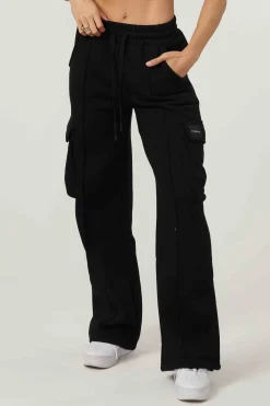Joggers & Pants<Youngla W216-Cargo Fleece Joggers Sandstone Beige|Mercury Grey|Limestone White|Onyx