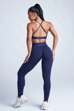 Leggings<Youngla W220-Core Seamless Leggings Bonnie Blue|Stone Grey|Raspberry Wine|Black