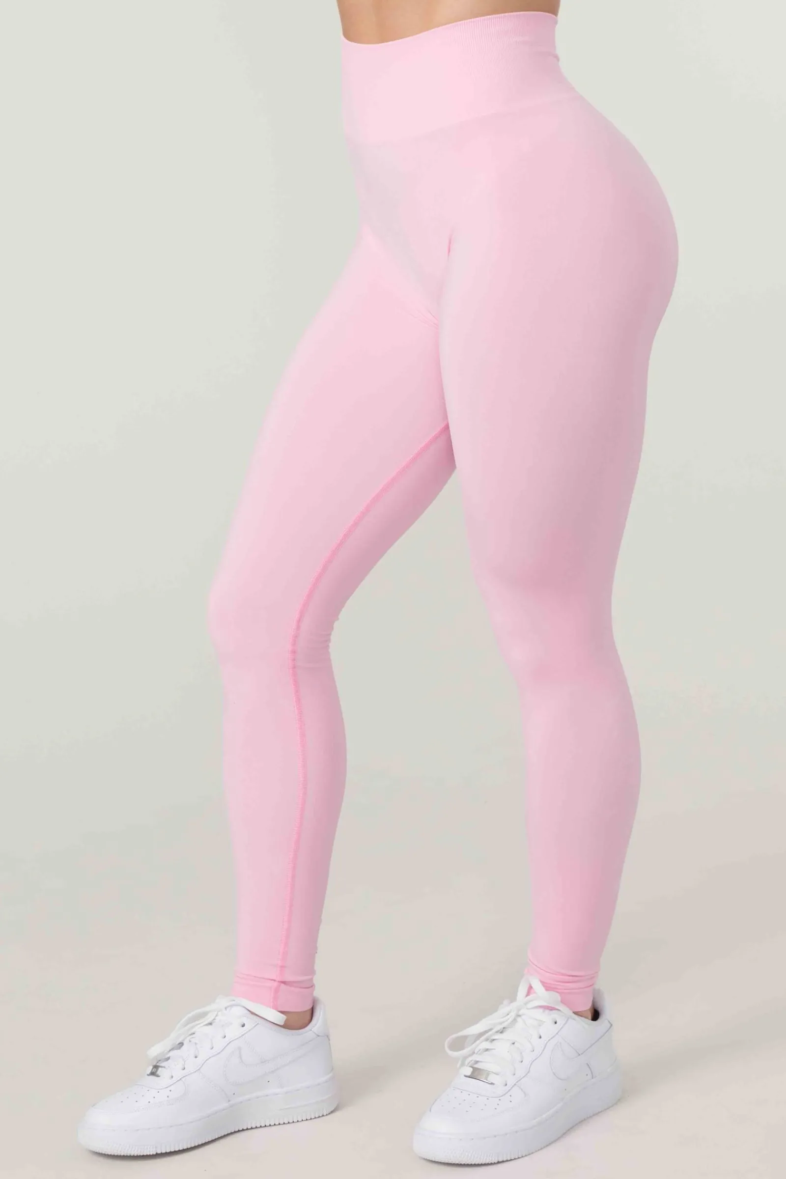 Leggings<Youngla W220-Core Seamless Leggings Bonnie Blue|Stone Grey|Raspberry Wine|Black