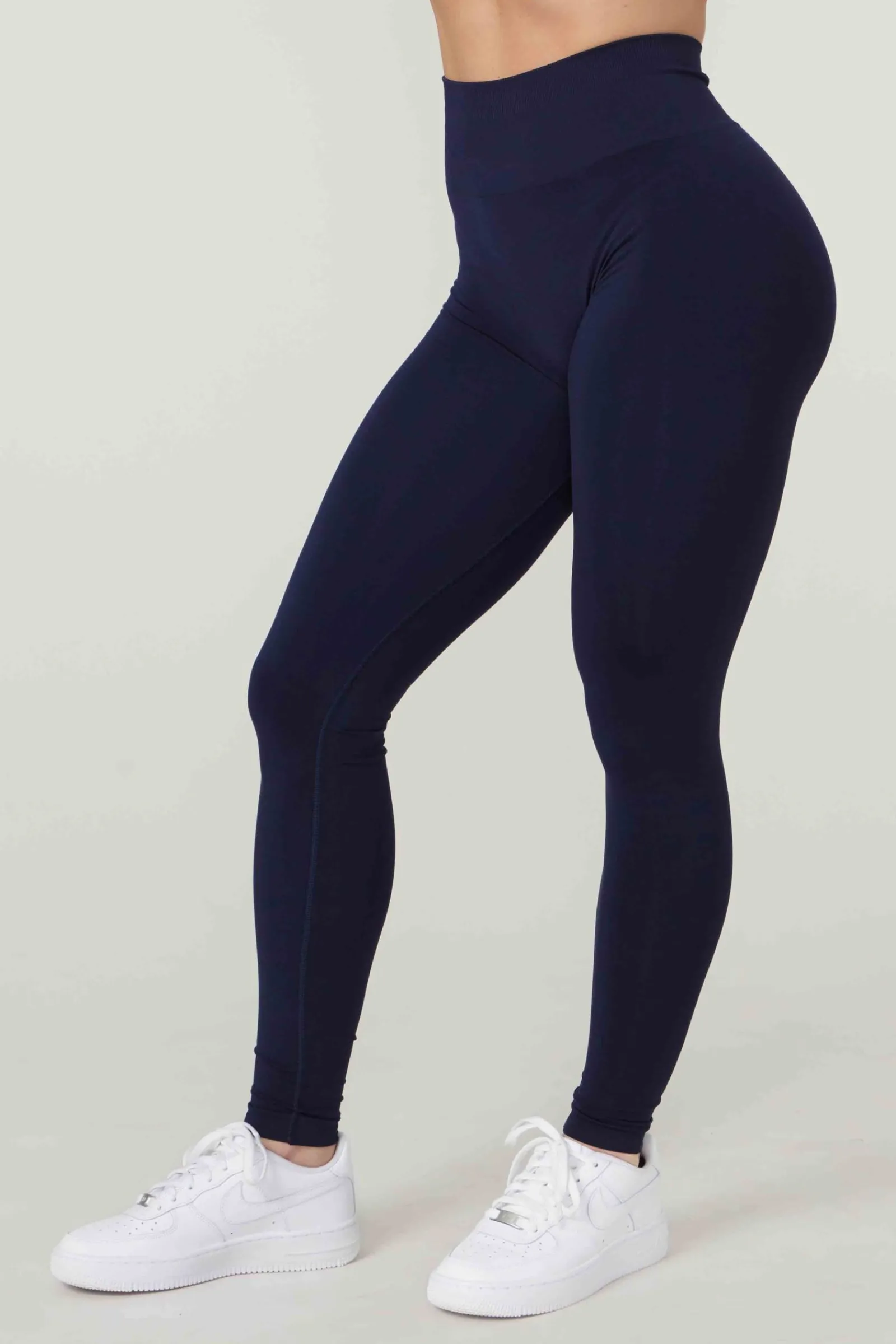 Leggings<Youngla W220-Core Seamless Leggings Bonnie Blue|Stone Grey|Raspberry Wine|Black
