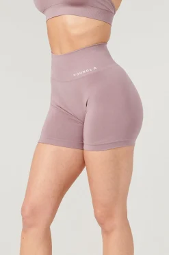 Shorts<Youngla W120-Core Seamless Shorts Raspberry Wine|Stone Grey|Bonnie Blue|Black