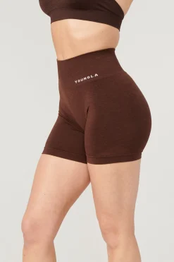 Shorts<Youngla W120-Core Seamless Shorts Raspberry Wine|Stone Grey|Bonnie Blue|Black
