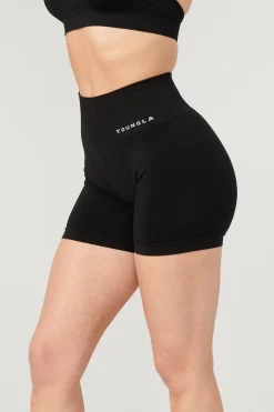 Shorts<Youngla W120-Core Seamless Shorts Raspberry Wine|Stone Grey|Bonnie Blue|Black