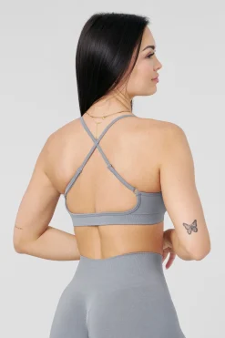 Bras<Youngla W327-Core Seamless Sports Bra Bonnie Blue|Black|Raspberry Wine|Stone Grey