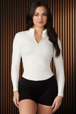 Outerwear<Youngla W517-Curve Bodycon Jacket Bossy|Moody|Peachy|Salty
