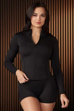 Outerwear<Youngla W517-Curve Bodycon Jacket Bossy|Moody|Peachy|Salty