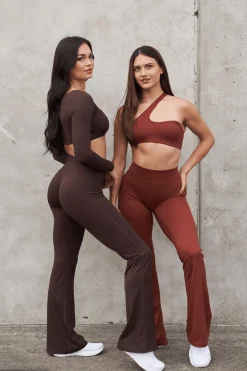 Leggings<Youngla W227-Curve Flare Leggings Bossy|Flirty|Moody|Spicy