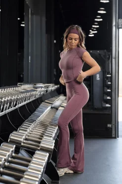 Leggings<Youngla W227-Curve Flare Leggings Bossy|Flirty|Moody|Spicy