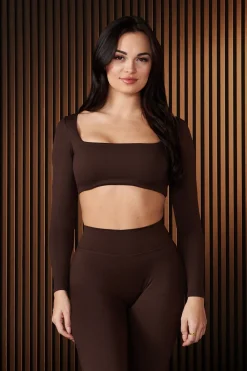 Bras<Youngla W336-Curve Long Sleeve Sports Bra Bossy|Flirty|Salty|Moody
