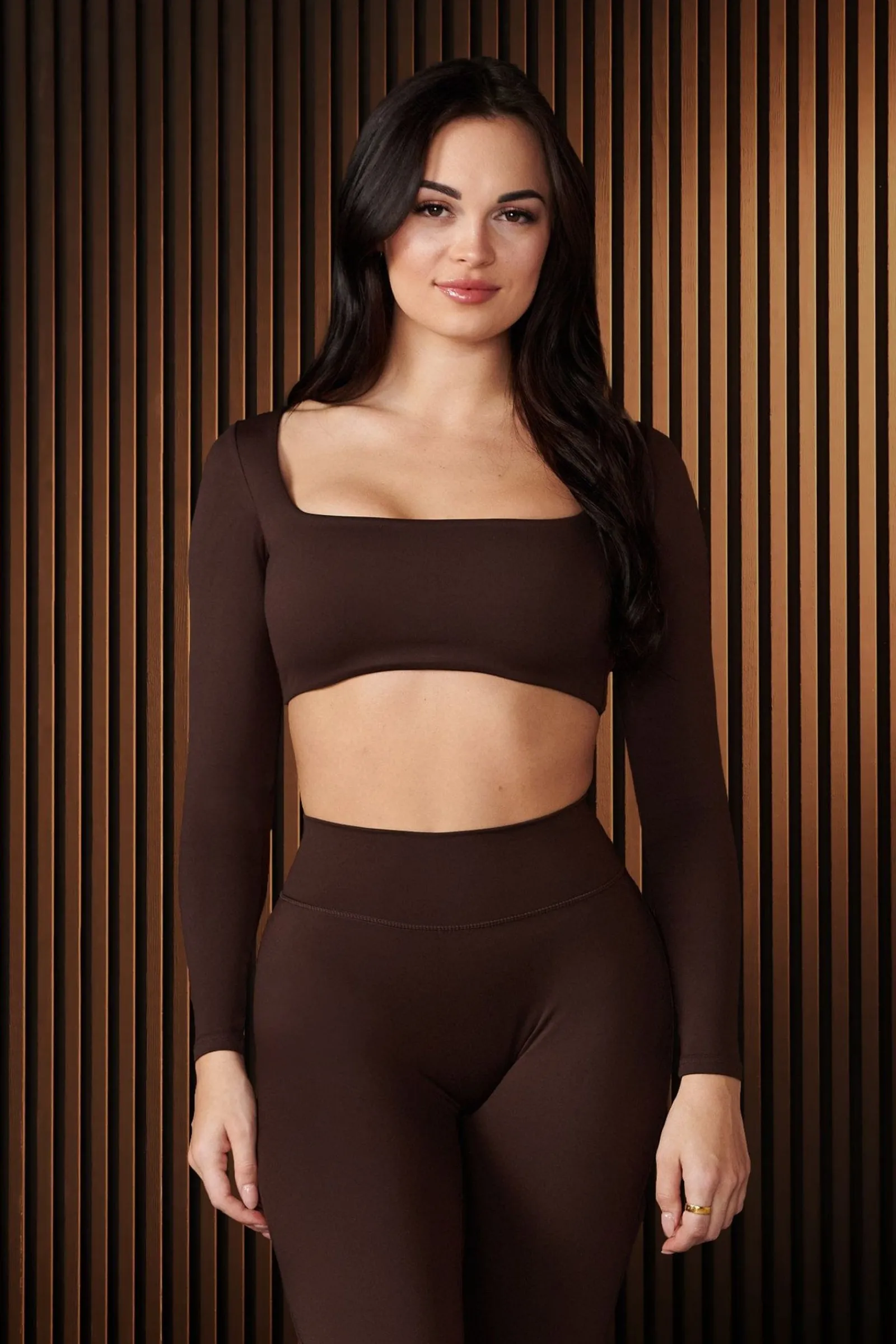 Bras<Youngla W336-Curve Long Sleeve Sports Bra Bossy|Flirty|Salty|Moody