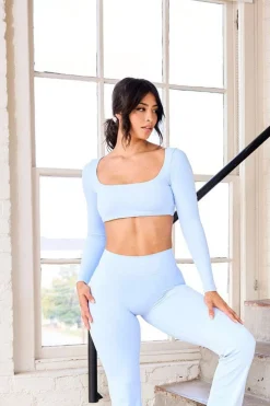Bras<Youngla W336-Curve Long Sleeve Sports Bra Bossy|Flirty|Salty|Moody