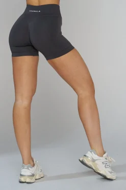 Shorts<Youngla W133-Curve Seamless Shorts Black|Bossy|Charcoal|Cider