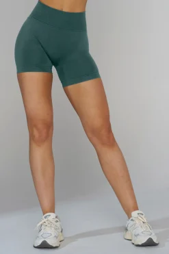 Shorts<Youngla W133-Curve Seamless Shorts Black|Bossy|Charcoal|Cider