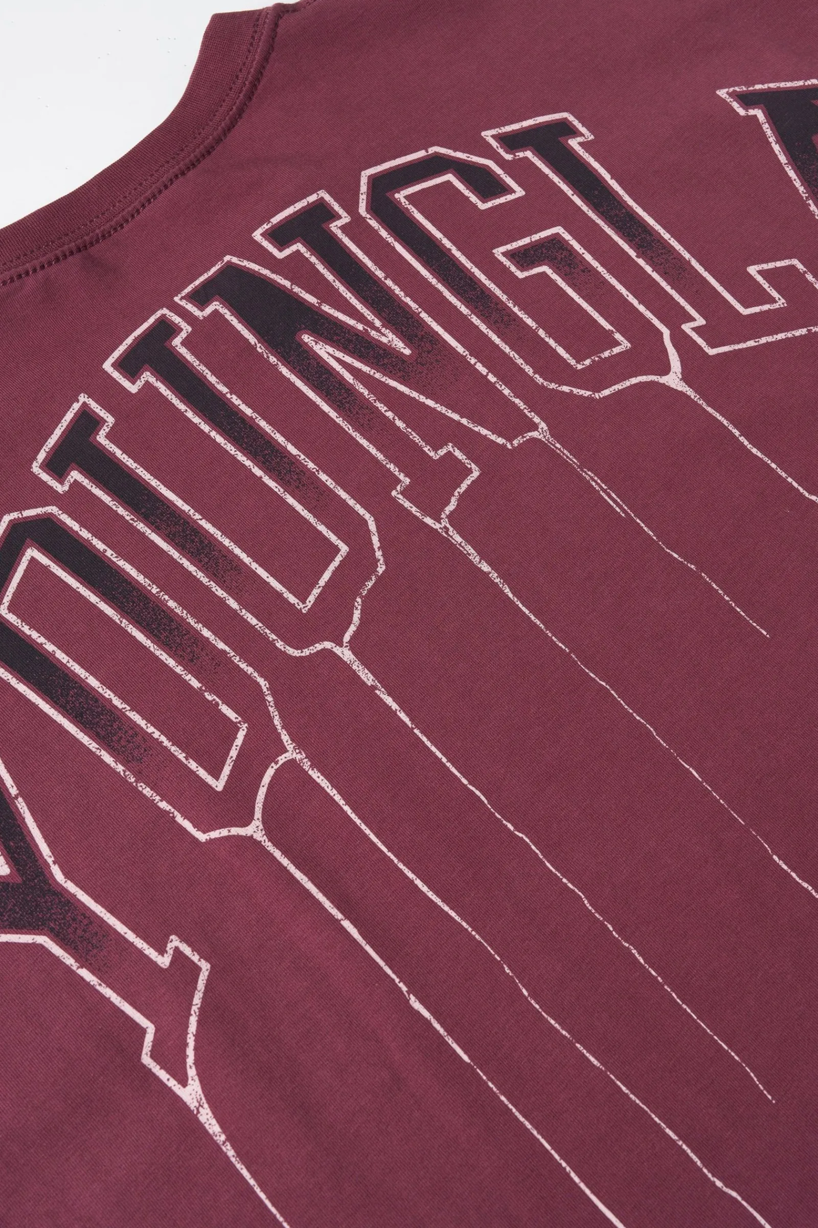 Shirts<Youngla W428-Drip Oversized Tee Black Wash|Brown Wash|Coconut Milk|Grape Wash